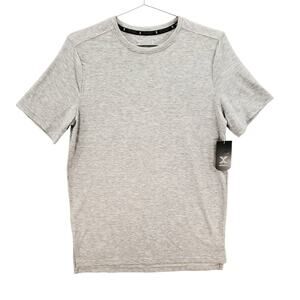 Xersion Athletic T Shirt Mens Small Heather Gray Short Sleeve Crew Neck Pullover